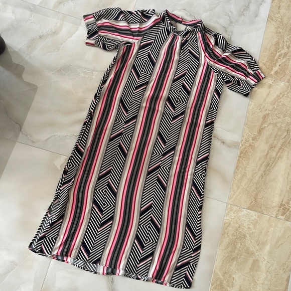 By ANTHROPOLOGIE  - Mackenzie Mock Neck Tunic Dress - Picture 2 of 7